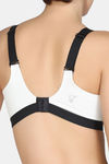 Zelocity High Impact Quick Dry Sports Bra - Wild Dove — thumbnail 7